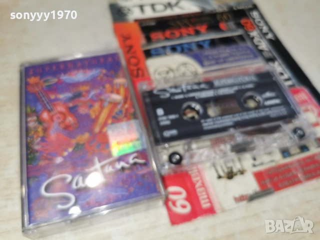 SANTANA-ORIGINAL TAPE 1002261623, снимка 11 - Аудио касети - 53430244