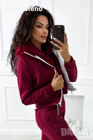 Дамски зимен комплект от 3 части анцуг Kaya, 6цвята , снимка 10 - Спортни екипи - 52817355