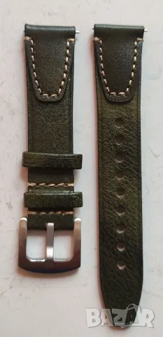 Кожени каишки 18 и 20мм, снимка 11 - Каишки за часовници - 47645663