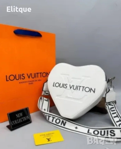 Чанти сърце чанти Louis vuıtton calvin klein 23 х 23 cm А+++, снимка 5 - Чанти - 53458447