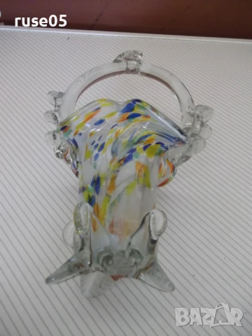 Кошница стъклена, снимка 4 - Колекции - 51359344
