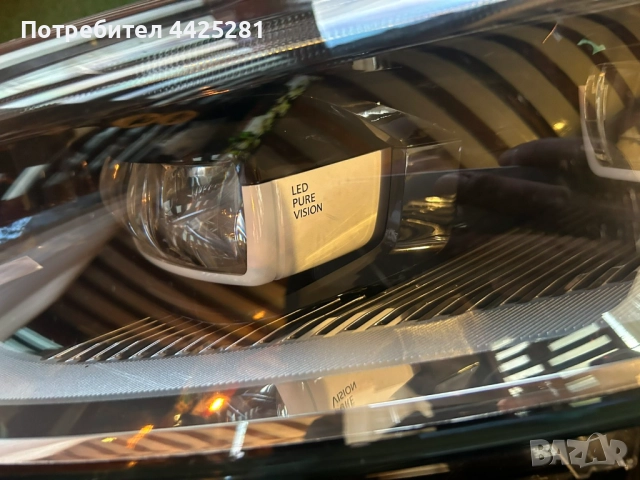 фар ляв Renault Megane IV Led Pure Vision 2015-2019 г. #511S., снимка 4 - Части - 52975732