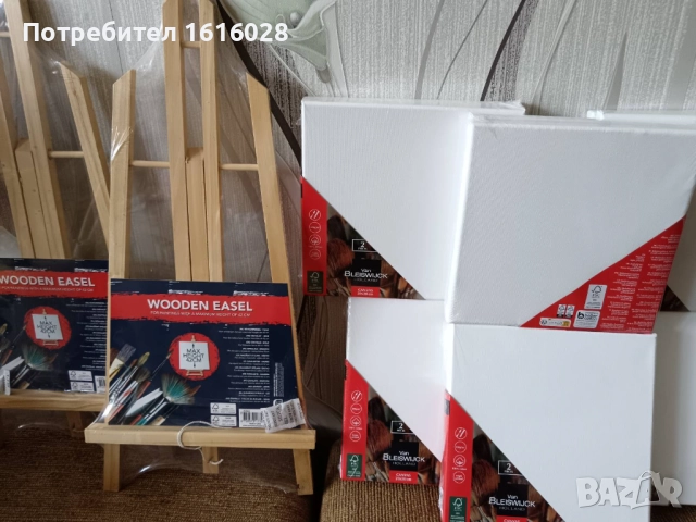 VAN BLEISWIJCK - Комплект от 2 броя Платна за рисуване.Стативи., снимка 12 - Картини - 44982757
