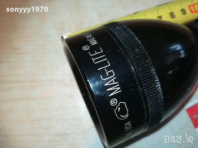 mag-lite made in usa 22см-метален прожектор 2904211923, снимка 7 - Екипировка - 32722058
