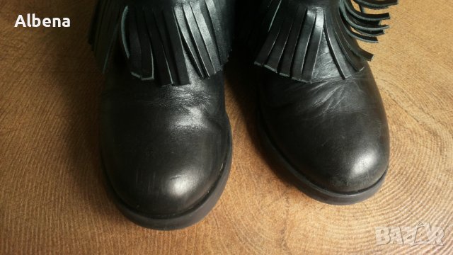 ZARA Kids Leather Shoes Размер EUR 30 детски боти естествена кожа 195-13-S, снимка 12 - Детски боти и ботуши - 43093511