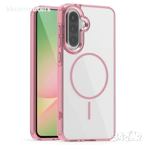 Samsung Galaxy A36 5G / A56 5G PC + TPU/ MagSafe2 Удароустойчив Калъф и Протектор, снимка 4 - Калъфи, кейсове - 50790005