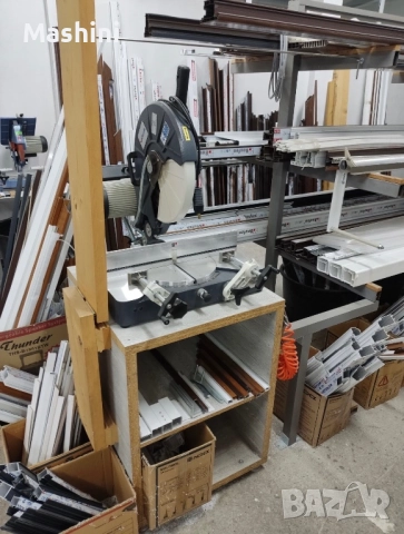 Циркуляр за рязане на алуминиеви и ПВЦ профили с 400мм.режещ диск, снимка 2 - Циркуляри - 52462930