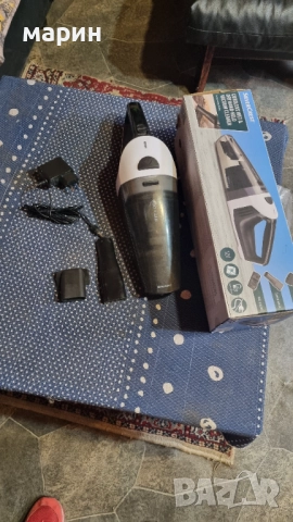 Мощна акумулаторна прахосмукачка без торба - нова