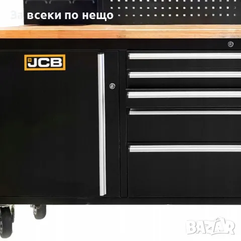 Подвижен шкаф за инструменти с работен плот JCB, снимка 10 - Други инструменти - 50328455