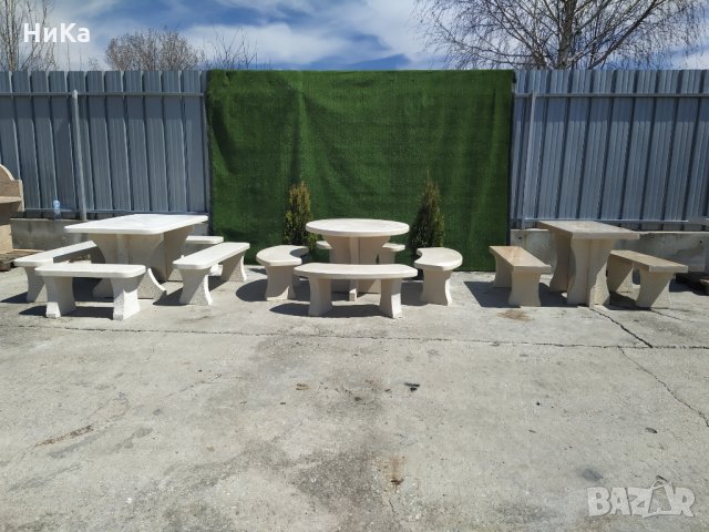 Градинска маса с пейки - градински комплект, сет ” КАПУЧИНО ”, снимка 5 - Градински мебели, декорация  - 32571461