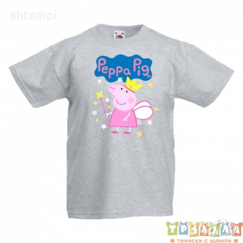 Детска тениска Peppa pig 1, снимка 1 - Детски тениски и потници - 33167998