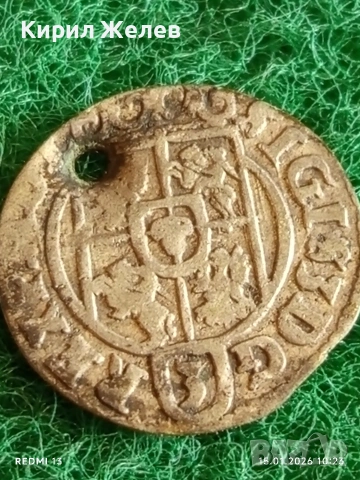 Сребърна монета 3 полкера 1623г. Сигизмунд трети Полша за КОЛЕКЦИЯ 52933, снимка 7 - Нумизматика и бонистика - 53105849