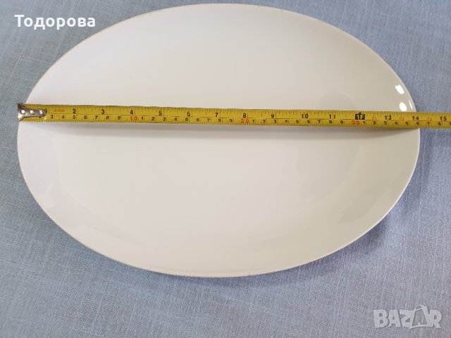 Голямо порцеланово плато-Бавария, снимка 2 - Чинии - 35598645