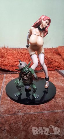 Japanese Native Figure Anime FROG Farnellis Goblin soft body Girl PVC Action Figures toys Anime Figu, снимка 2 - Колекции - 37608318