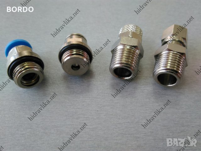 Бързи връзки за шлаух G1/4-Ф6, снимка 3 - Резервни части за машини - 33585181