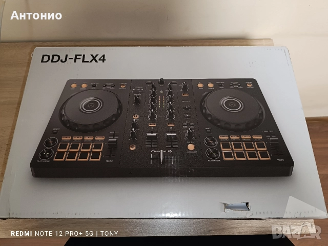DJ контролер: Pioneer DDJ-FLX4 