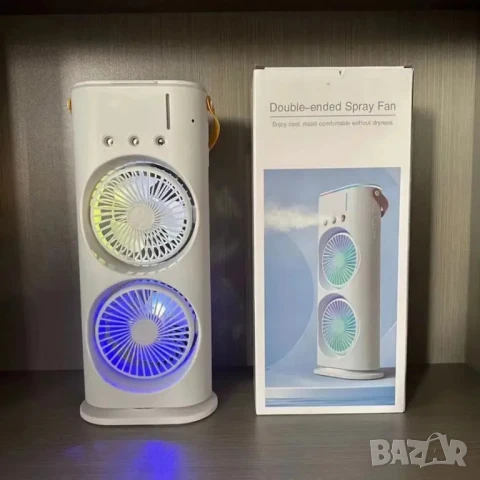 ПРОМО!! Преносим въздушен охладител, Овлажнител с водна мъгла, Мини климатик, снимка 5 - Климатици - 51061562