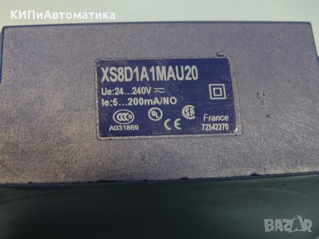 индуктивен датчик Telemecanique XS8D1A1MAU20 Prximity Sensor Inductive 24V-240V, снимка 4 - Резервни части за машини - 35294893