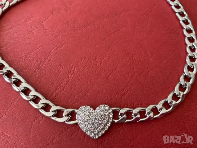 Чокър колие с орнамент , снимка 3 - Колиета, медальони, синджири - 50713202