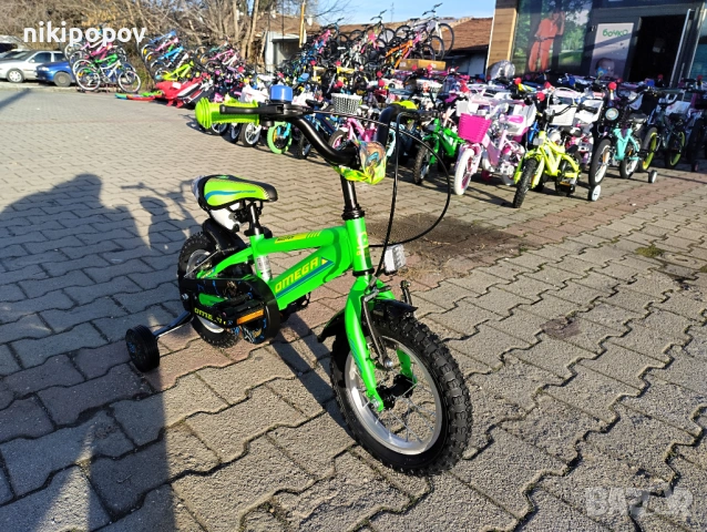 BYOX Велосипед 12" MASTER зелен, снимка 4 - Велосипеди - 53531554