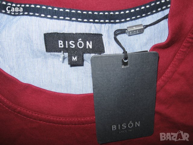 Тениски BISON, ALCOTT  мъжки,С и М, снимка 2 - Тениски - 37793017