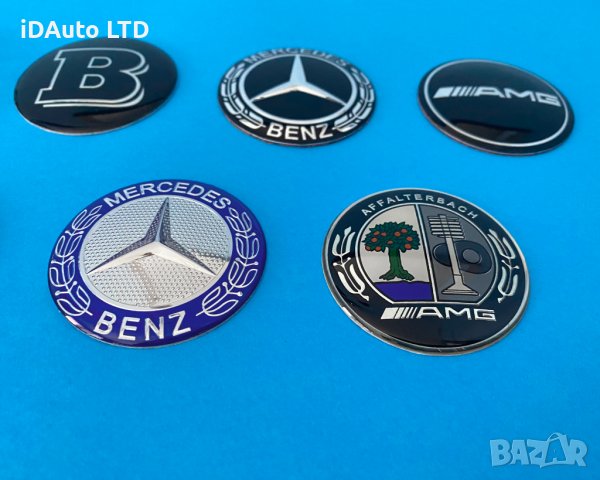 Mercedes емблема волан, Мерцедес, w211,w203,w164,w221,w204, емблеми, снимка 6 - Аксесоари и консумативи - 36802039