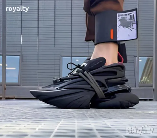 Balmain Unicorn Black👉🏻НА ЕДРО • Мъжки маратонки , снимка 2 - Маратонки - 49903554