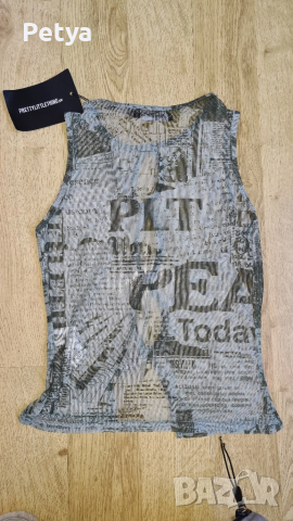 Pretty Little Thing PLT дамски топ размер 34