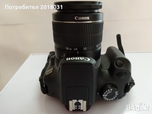 Canon 4000D +18-55 мм F/3.5-5.6 III + 32 ГБ карта + чанта, снимка 6 - Фотоапарати - 39243978