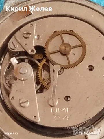 Стар механичен часовник мъжки UMF RUHLA ANTI-MAGNETIC за части ремонт КОЛЕКЦИЯ 33918, снимка 8 - Антикварни и старинни предмети - 50396898