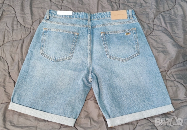 Lacoste Дънкови къси гащи РАЗПРОДАЖБА, снимка 10 - Къси панталони - 52297633