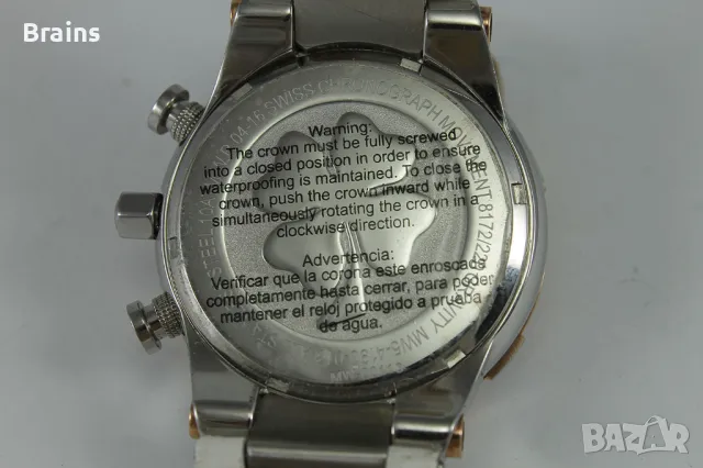 MULCO GRAVITY Луксозен Дамски Швейцарски Кварцов Хронограф, снимка 9 - Дамски - 48586854