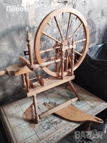 Вретено чекрък , снимка 2 - Антикварни и старинни предмети - 43555158