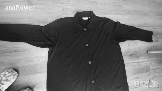 Черна риза Studio XXL, снимка 1