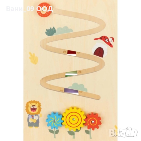 Детска кула "Монтесори" с различни активности, снимка 11 - Образователни игри - 51861761