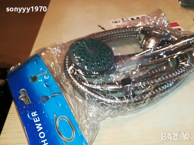 комплект за душ слушалка с маркуч и държач за стена 0501231831, снимка 2 - Душове - 39202714