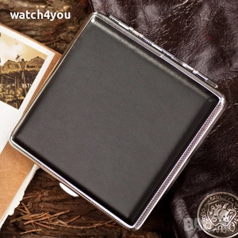 НОВИ КОЖЕНИ ТАБАКЕРИ ЗА ЦИГАРИ. ЛУКСОЗНА ТАБАКЕРА ЗА 100ММ SLIM И 80ММ ЦИГАРИ.CIGARETTE BOX.TABAKERA, снимка 11 - Табакери - 19375947