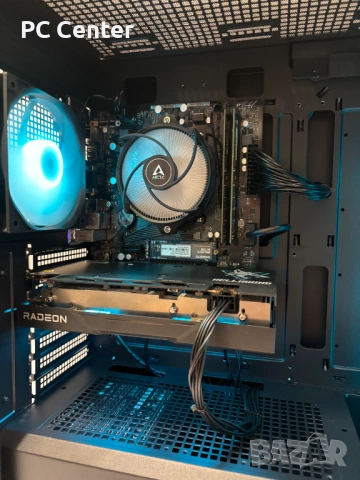 Геймърски компютър AMD Ryzen 5 5500, RX 6600 XT 8GB, 16GB ram, снимка 3 - Геймърски - 53495487