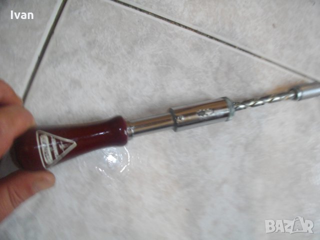 Автоматична Английска Ръчна Отвертка-330-490мм-Отлична-Stanley Yankee, снимка 8 - Отвертки - 33261743