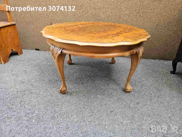 Холна маса с интарзия