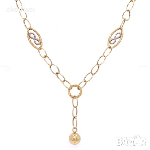 Златно колие 4,87гр. 51,5см. 14кр. проба:585 модел:31005-2