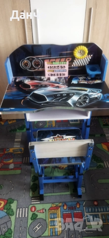 Детска маса със столче, снимка 3 - Мебели за детската стая - 52184128