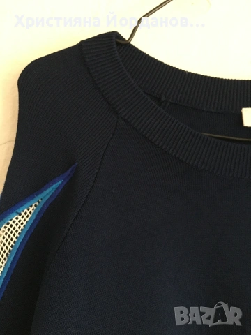 Sandro, плътна блуза/пуловер със светкавици, снимка 7 - Блузи с дълъг ръкав и пуловери - 53079131