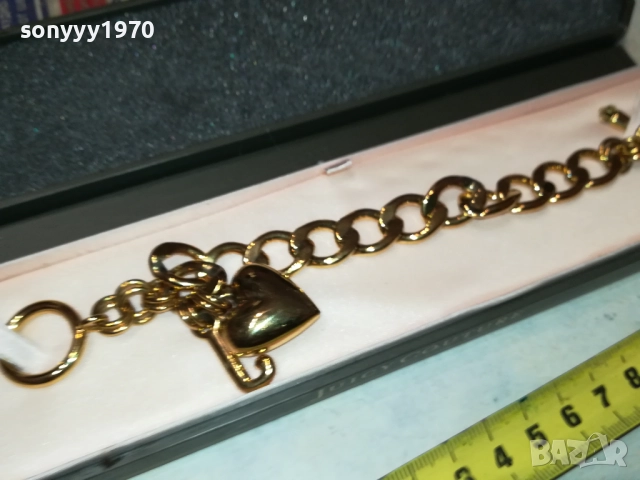 ГРИВНА-JUICY COTURE GOLD BORN IN USA-ВНОС SWISS 0110251745, снимка 13 - Гривни - 51910728