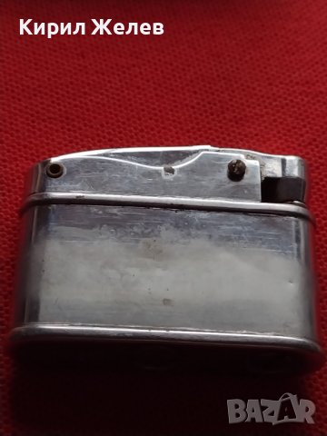 СТАРА РЯДКА МЕТАЛНА ЗАПАЛКА КЛАСИКА ЗА КОЛЕКЦИЯ ДЕКОРАЦИЯ 33912, снимка 3 - Запалки - 39124398
