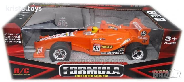 Детска играчка Кола формула с радиоуправление, снимка 1