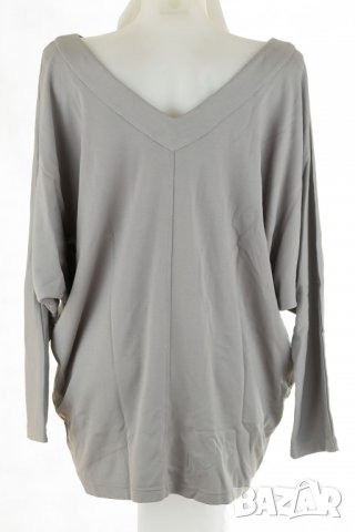 Дамска блуза в сив нюанс марка Yuliya Babich, снимка 3 - Тениски - 27442277