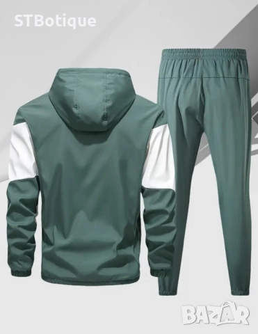 💥 Топ Обява – STBoutique💥 🧥 Мъжки спортен комплект от 2 части – яке с качулка и панталон , снимка 8 - Спортни дрехи, екипи - 52132926