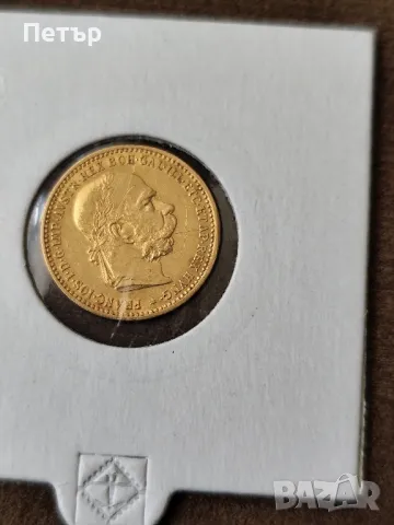 10 златни корони Австрия, снимка 3 - Нумизматика и бонистика - 50105771