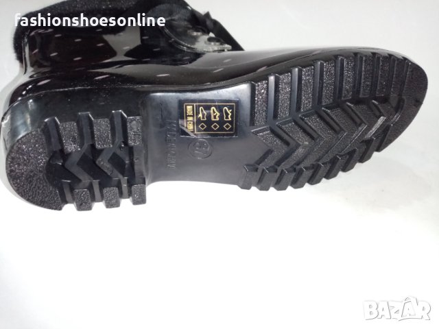 Дамски силиконово боти с топла вта, непромукаеми. , снимка 5 - Дамски боти - 40278926